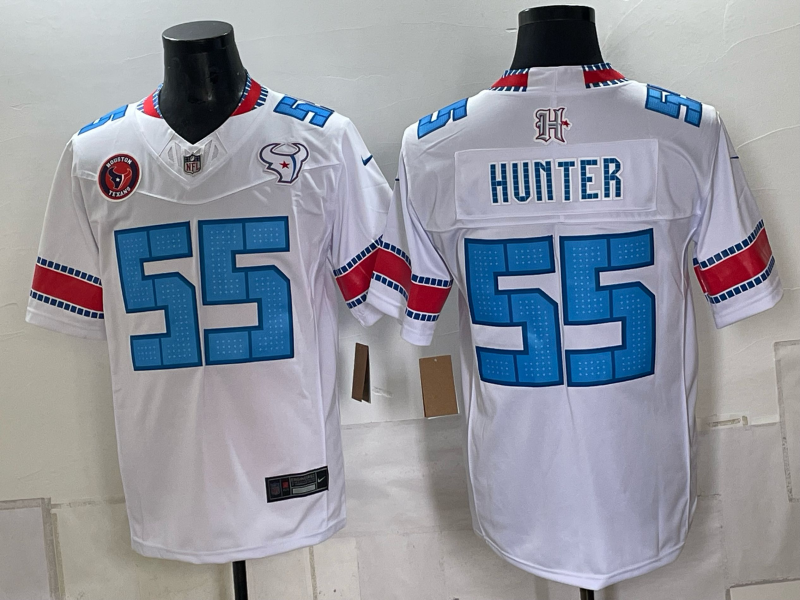 Men Houston Texans #55 Hunter white 2026 Nike NFL Jersey 0912003